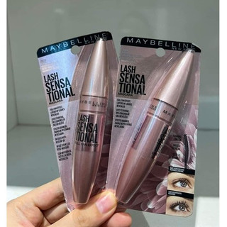Chuốt Mi Tơi Mi Nâng Mi Maybelline Lash Sensational Waterproof Mascara hồng