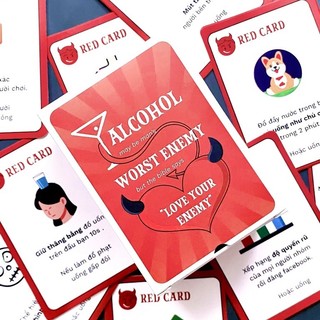 Bộ bài uống rượu drinking game TRUTH OR DRINK boardgame nhậu nhẹt nhiều thử thách mới lạ cho nhóm bạn bè mẹ sóc