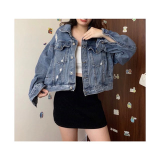 Áo khoác jean 2hand áo khoác bò 2hand denim jacket được chọn mẫu