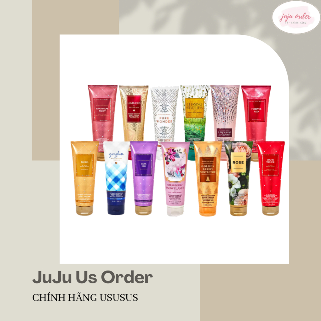- BODY CREAM - DƯỠNG ẨM TOÀN THÂN - BATH&BODYWORKS - 226G