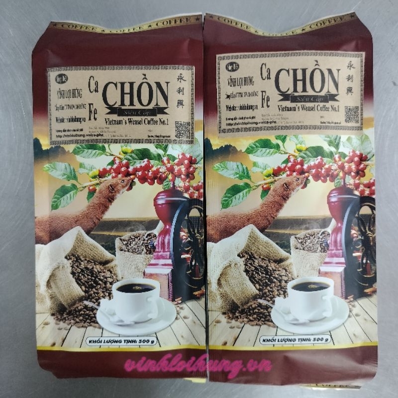 CÀ PHÊ CHỒN NÂU.