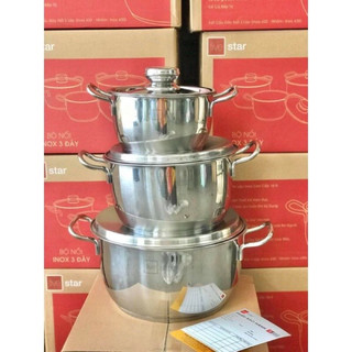 Nồi inox fivestar 3 đáy
