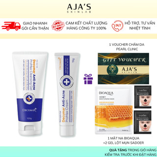 Combo làm sạch sâu, ngừa mụn, giảm thâm, sẹo Decumar ProMax Anti-Acne