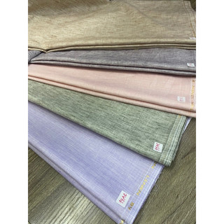 Vải sơ mi linen - vải lanh - vải linen cotton may áo sơ mi