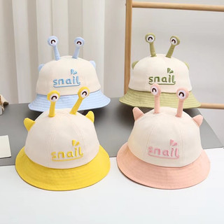 Mũ/ nón vành hình mắt ốc sên Snail cho bé trai bé gái đi học Melicaco