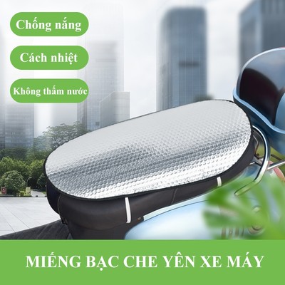 Tấm che yên xe máy MYT Miếng che yên xe máy chống nắng Tấm chắn nắng che yên xe máy cách nhiệt tráng nhôm