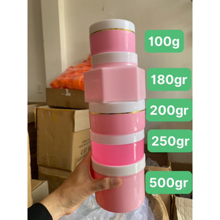 Combo 10 hủ đựng kem 100gr-180gr-200gr-250gr-500gr