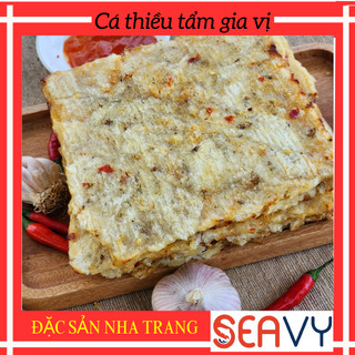🐟🌶️ cá thiều tẩm gia vị cay cay mặn mặn, dai dai, đặc sản nha trang, hộp 200 gram - seavy 🐟🌶️