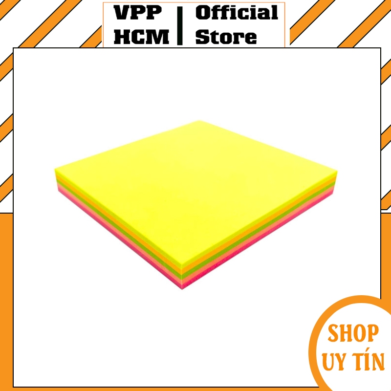 [2 Xấp] Giấy Note Ghi Chú 3x3 (5 màu/ xấp) - Giấy note 3*3 3E (Nhiều Màu/ Xấp)