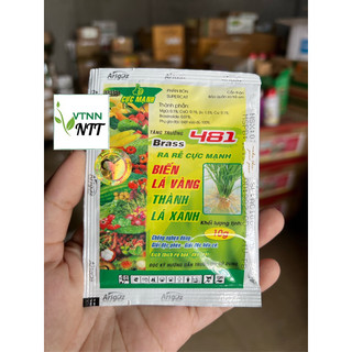 Phân bón tăng trưởng super cat ac 481 biến lá vàng thành lá xanh, ra rễ mạnh - vtnn nguyễn thanh tuyền