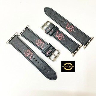Dây da gc mẫu rắn cực ngầu dành cho aplewatch