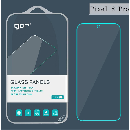 Bộ 2 Kính cường lực Gor Google Pixel 10 Pro/ Pro XL/ Pixel 9/ Pixel 8/ pixel 8 Pro trong suốt, siếu 