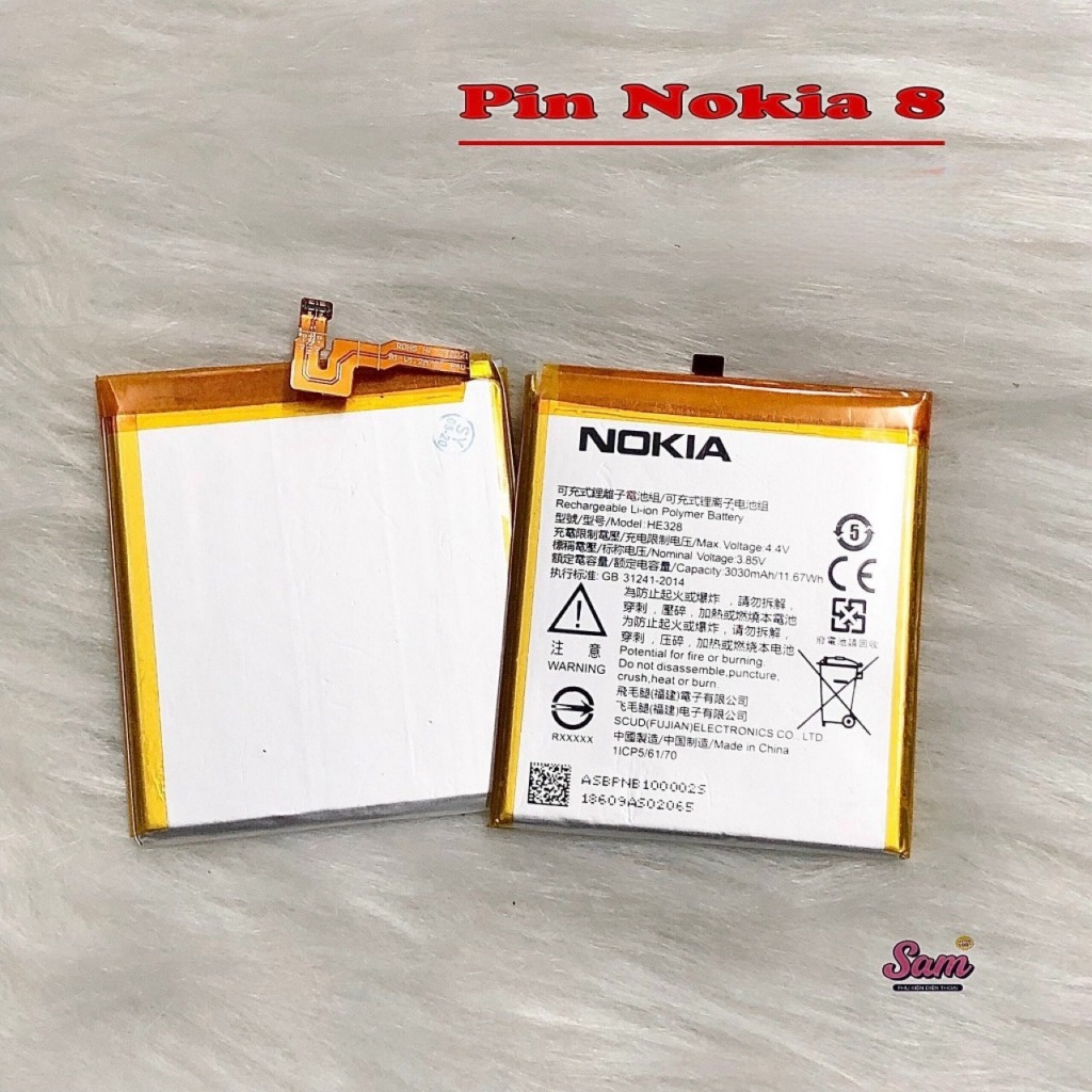 Pin Nokia 5 /  3.1 / 6.1 Plus / 5.1 Plus / Nokia 7.2 / Nokia 8 / Nokia 6 / 6.1 / Nokia x7/ 7.1 Plus / Nokia X6 / 6.1Plus