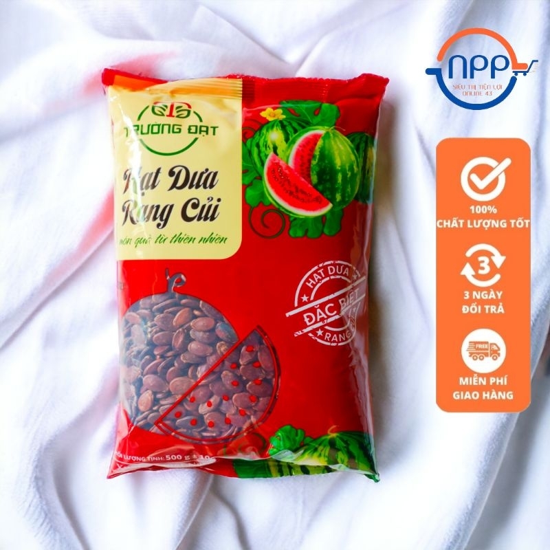 Hạt dưa rang củi Trường Đạt, Trung Nam, Thiên Hương gói 500g