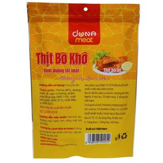 Khô bò miếng Dona Meat - Gói