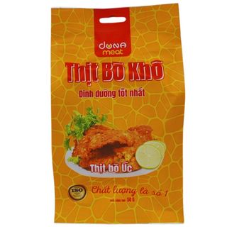 Khô bò miếng Dona Meat - Gói
