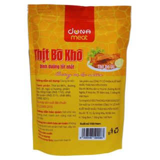 Khô bò miếng Dona Meat - Gói