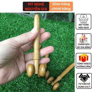 Cây lăn mặt mũi bằng gỗ Bách thơm mát