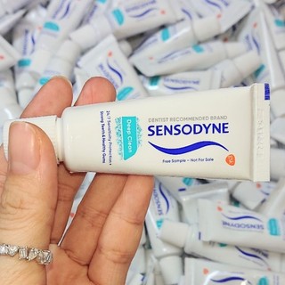 Kem đánh răng Sensodyne Deep Clean 18g