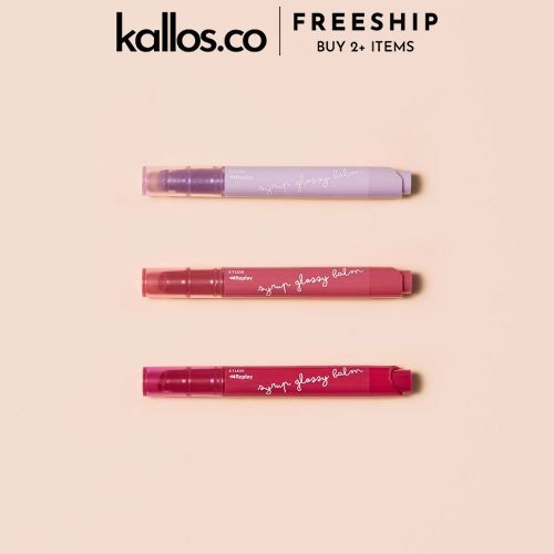 Son Dưỡng Bóng Etude House Syrup Glossy Balm Replay Collection- Kallos Vietnam