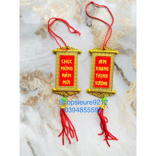 Khánh liễng dây treo trang trí cây mai-Đào trang trí Tết