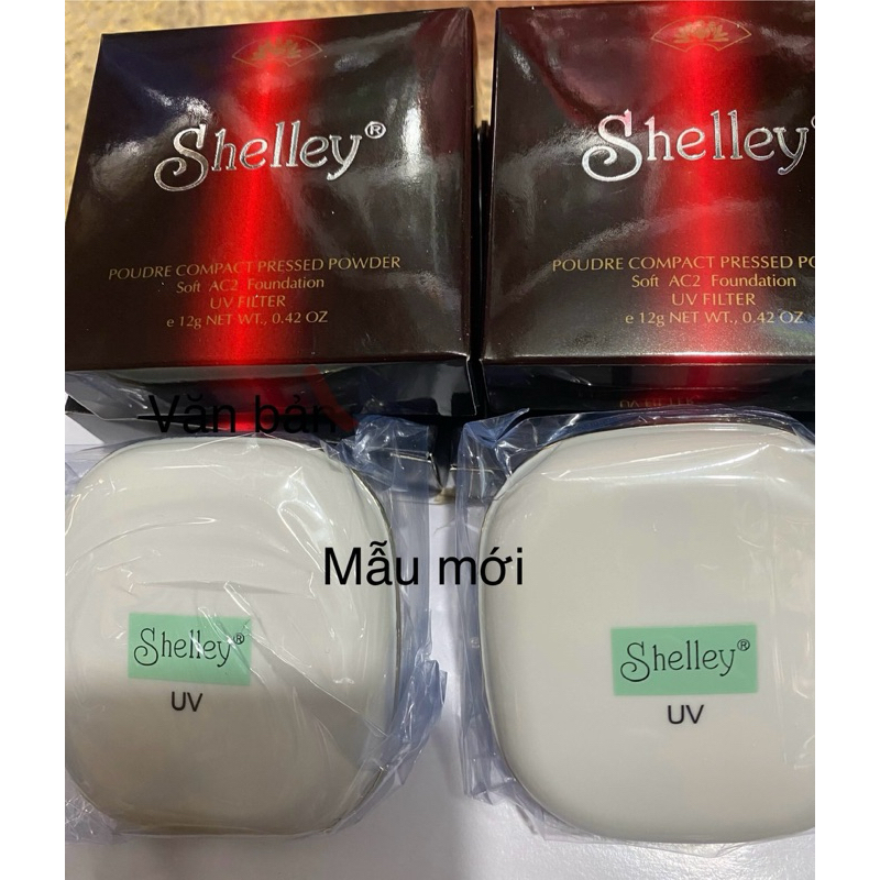 Set 2 hộp phấn phủ Shelley Đài Loan loại 1
