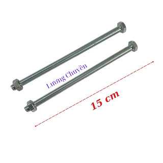 Bu lông lục giác – bulong con tán 8mm chiều dài 15cm