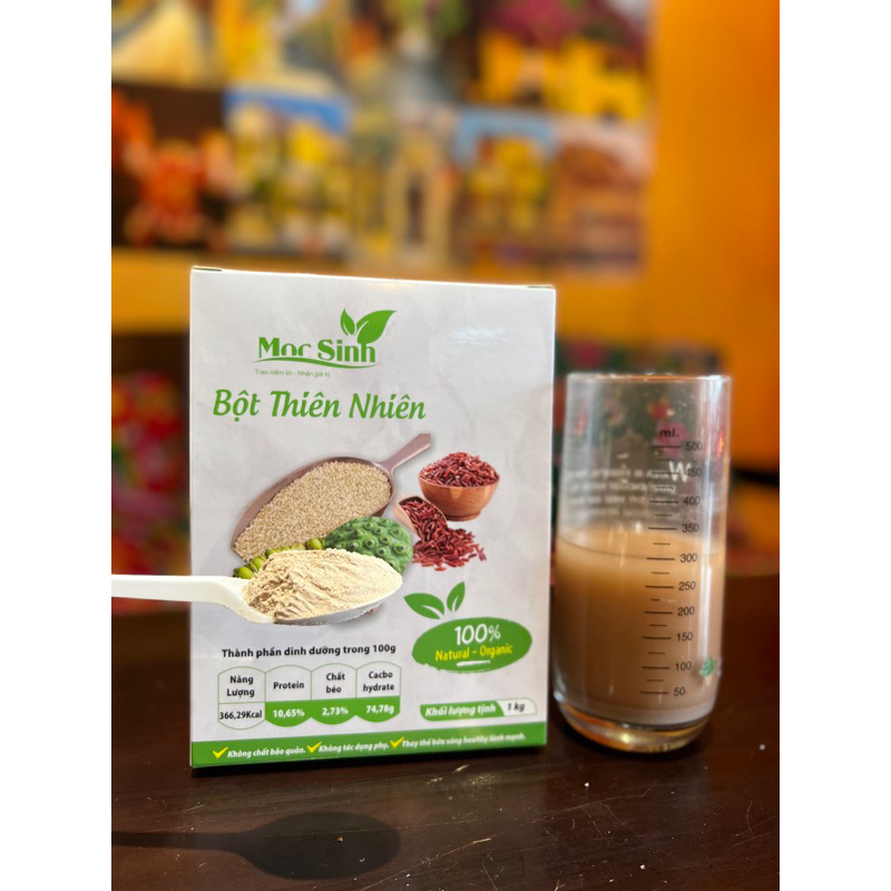 Bột Gạo Lứt Hạt Sen MỘC SINH