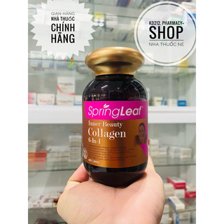 Springleaf Collagen 6 In 1 - Viên Uống Collagen Chống Lão Hóa Spring Leaf Inner Beauty Collagen Plus 90 Viên