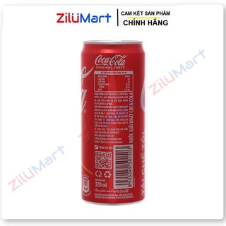 Nước ngọt Coca Cola (thùng 24 lon) loại 320ml