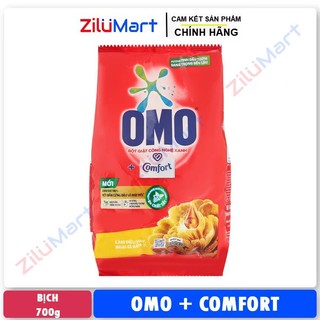 Bột giặt OMO Comfort tinh dầu thơm nồng nàn túi 700g