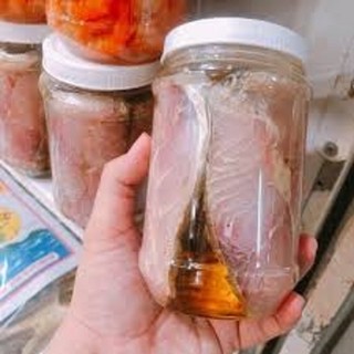 Mắm cá thu cắt lát ngâm dầu 500g