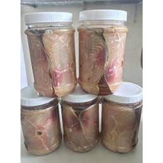 Mắm cá thu cắt lát  ngâm dầu 500g