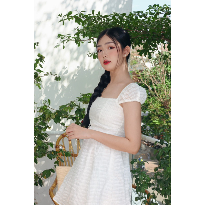 DUNA DRESS đầm tơ ren Ebublio