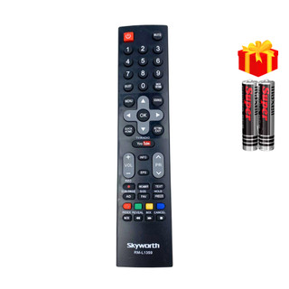 Remote điều khiển tivi Skyworth Mã 01, điều khiển từ xa cho TV - Tặng kèm pin - GDCT