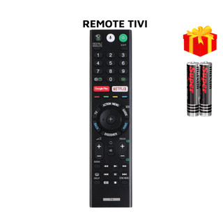 Remote điều khiển tivi sony mã 02 rmf-tx200p giọng nói, điều khiển tv sony - tặng kèm pin - gdct