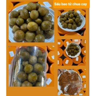 1 kg ô mai sấu bao tử - 2 hôp ô mai sấu bao tử 500g ( hsd 6 tháng)