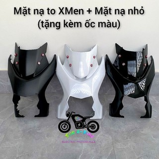  Mặt nạ to xe điện Xmen kèm mặt nạ nhỏ tặng kèm 4 ốc màu  
