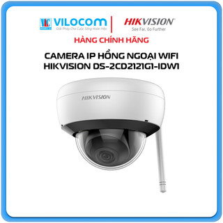 Camera ip wifi dome 2mp hikvision ds-2cd2121g1-idw1