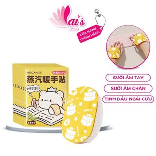 Miếng Dán Giữ Ấm Tay, Túi Sưởi Ấm Tay Dùng Một Lần Chống Lạnh Mùa Đông, Miếng Dán Ngải Cứu Giữ Nhiệt Tay Chân