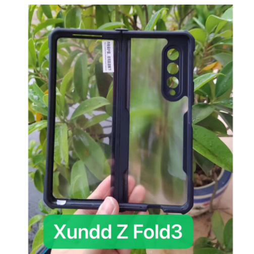 Samsung Z Fold 7/ Z Flip 7/ Z Fold 6 /Z FOLD 3, z FOLD 4, Z Fold 5- Ốp lưng Xundd kèm kính màn hình 