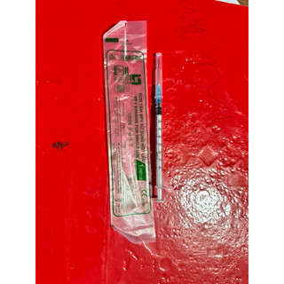 xi lanh 1ml có 10 vạch 1mm