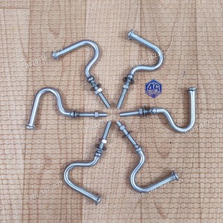 Móc cây inox / móc giỏ inox / móc nón inox / móc treo đồ xe máy