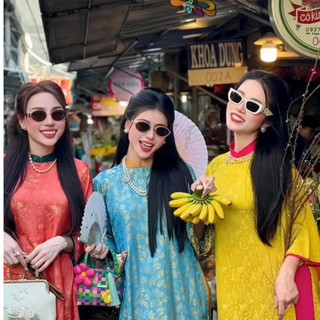 Kính thời trang phong cách ulzzang kính đi biển retro kính nobita thời trang chụp ảnh áo dài camcamvintage