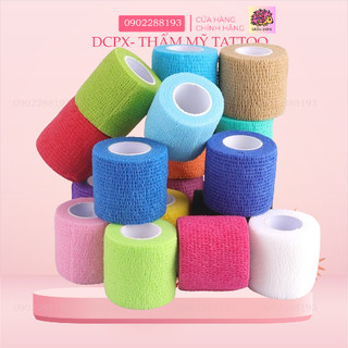 Cuộn Bọc Tay Cầm Máy Xăm (🎁+ FREESHIP💖) Băng Dính Quấn- Len Vải Quấn Chống Trơn Tay Cố Định Máy