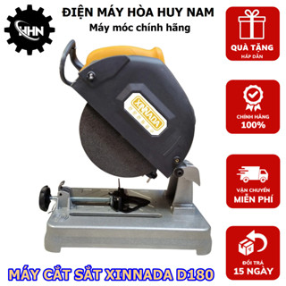 Máy Cắt Sắt Mini XINNADA D180 - Máy Cắt Sắt Bàn XINNADA ( 1200W ) - Cắt Khỏe, Gọn Nhẹ - Cắt Hộp 3x6