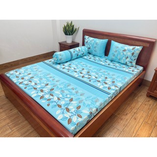Bộ Ga Thun Lạnh Hàn Quốc 4 món  (1 ga bọc + 2 vỏ gối nằm + 1 vỏ gối ôm)