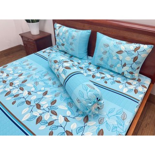 Bộ Ga Thun Lạnh Hàn Quốc 4 món  (1 ga bọc + 2 vỏ gối nằm + 1 vỏ gối ôm)