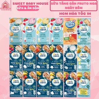 Sữa tăng cân đêm Fruto Nyanya Nga 200ml hộp pha sẵn cho bé. Date 9/2024 - Sweet Baby House
