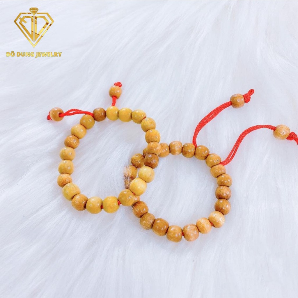 Vòng dâu tằm gốc cho bé làm từ gỗ dâu rừng lâu năm phụ kiện thời trang Do Dung Jewelry